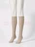 优衣库HEATTECH高筒袜女装袜子480732 487142 480732/32深米色 M /L/24～26 cm 实拍图