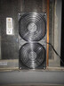 12CM风扇 暴力风扇 高转速超大风量 散热风扇220V 机柜散热器 双风扇(2800转)+2A可调电源 实拍图