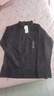优衣库男装柔滑弹力摇粒绒半拉链套头衫/长袖25秋冬新款481184 08 深灰色 L /175/100A 实拍图