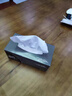 清风盒装抽纸2层200抽*9盒面巾纸商务黑白硬盒抽卫生手纸巾 B338A2 实拍图