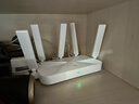 中兴（ZTE）巡天 AX3000满血WIFI6千兆无线家用路由器 自研双核主芯片 5G双频穿墙王wifi路由 Mesh 3000M速率 实拍图