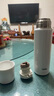 膳魔师（THERMOS）500ml保温杯商务办公带杯盖水杯男女士简约保冷杯 FEI-501 WH白色 实拍图