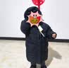 齐齐熊宝宝羽绒服长款冬季男童保暖外套三防蓄热儿童加厚加长冬装 实拍图