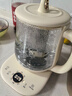 小熊（Bear）养生壶 1.5L煮茶壶煮茶器 玻璃花茶壶 316不锈钢恒温水壶烧水壶电热水壶 YSH-E15M1 实拍图