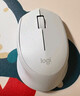 罗技（Logitech） M380 无线鼠标 无线2.4G 办公鼠标 百度AI智能语音输入打字翻译 家用办公型M380 珍珠白 实拍图