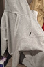 森马（Semir）外套女春季连帽字母刺绣宽松落肩夹克分割学院风上衣101125108002 实拍图