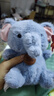 蜜乐糖（miletang）毛绒玩具香糯米墩墩大象桌伴娃娃可爱桌面小象玩偶女生陪睡布娃娃 实拍图