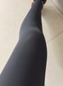 十月结晶打底裤冬季加厚孕妇裤外穿瑜伽鲨鱼裤无缝托腹无痕裤 黑色L码 实拍图