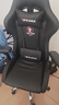 南皇电竞椅游戏椅子电脑椅人体工学椅可躺久坐舒服力学椅宿舍休闲办公 5代按摩款-纳帕暗夜黑-4级气杆-6D扶手乳胶坐垫 155-180度(含) 可旋转可升降扶手 -铝金脚 实拍图
