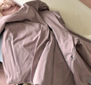优衣库女装双面穿防风摇粒绒拉链连帽外套户外防水冬季新款479697 479697/11粉红色 XL 实拍图
