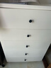 禧天龙免安装73cm加大面宽杂物大承重简易衣柜儿童收纳柜五斗柜五层白 实拍图
