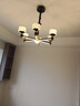 珺蒂北欧现代简约客厅吊灯全屋灯具套餐轻奢大气餐厅卧室灯网红灯饰 灯臂发光6头-三色调光 实拍图