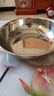 【不锈钢】和面盆厨房烘焙家用火锅盆洗菜打蛋汤锅盆醒面盆料理盆 32cm【热卖款】不锈钢 和面盆 实拍图