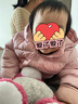 优衣库婴幼儿宝宝PUFFTECH空气棉服可机洗拉链连帽外套排骨478427 10 水粉色 90 实拍图