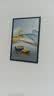 城篇北欧壁画装饰画客厅三联沙发背景墙挂画现代简约大气餐厅卧室墙画 T133495前程似锦 20*30cm 9mm布纹膜三联画黑边 实拍图
