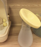 新贝接奶神器硅胶母乳收集器手动吸奶器产妇漏奶集奶器集乳器 实拍图