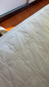 博洋家纺全棉夹棉床笠抑菌席梦思保护床褥子防尘床罩柔梦白180*200cm 实拍图