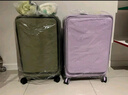 不莱玫行李箱女拉杆箱登机旅行箱男密码大容量侧开三代28英寸 晨雾灰色 实拍图