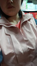 啄木鸟冲锋衣外套女春秋冬三合一可拆卸登山妈妈风衣订制工作服团购LOGO 女款粉色单外套 4XL（有5XL需要请联系客服咨询） 实拍图