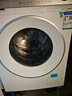 西门子（SIEMENS）小晶钻超氧版 10kg滚筒洗衣机全自动家用 超氧AI空气洗 隐形触控 瓷感旋钮 WG54H1E00W 国家补贴 实拍图