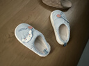 京东京造玉桂狗女士棉拖鞋卡通家居女童保暖棉拖鞋浅蓝36-37 JZ8178 实拍图