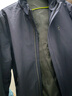 才子（TRIES）夹克外套男士商务行政连帽夹克品牌LOGO纯色户外上衣百搭通勤外套 深蓝色 3XL (185/100A) 实拍图