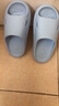 朴西小鲨鱼软底儿童凉拖鞋男童宝宝洗澡防滑家居室内拖鞋女童 原力蓝 实拍图