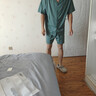蕉内棉棉301H睡衣男士春夏翻领纯棉短袖短裤家居服套装情侣款居家服 实拍图