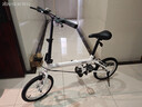 大行（DAHON）KT610折叠自行车16英寸单速男女学生上班上学城市通勤单车 白色 实拍图