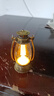 【露营灯】创意复古手提小夜灯网红迷你氛围小马灯桌面摆拍油灯 复古手提小夜灯【金色1个】 实拍图