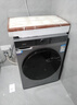 海尔（Haier）滚筒洗衣机全自动 懒人超薄家用家电国家补贴 京东自营25JS 10公斤内衣洗出租房 一级能效以旧换新 实拍图