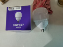 公牛（BULL）LED灯泡高亮柱形灯厂房车间商超食堂 30W球泡暖白光3000KE27螺口 实拍图