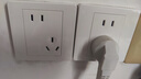 公牛（BULL）G07插座量贩装10A五孔插座86型插座面板G07Z223S白10只插座套装 实拍图
