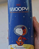 史努比(Snoopy)儿童保温杯316不锈钢男女小学生水杯户外便携提手杯壶幼儿园宝宝大容量杯子 500ml 7031太空蓝 实拍图