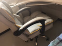 奥伦福特 电脑椅办公椅子电竞椅家用人体工学椅老板椅主播靠背椅皮革转椅 创意工学椅-灰+含乳胶垫【二代】 实拍图
