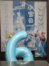 缘辉生日场景布置气球派对装饰冰雪奇缘艾莎公主主题条幅道具氛围套餐 实拍图
