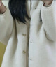 优衣库女装男装仿羊羔绒摇粒绒休闲开衫长袖宽松外套冬新款479616 02 浅灰色 S /155/80A 实拍图