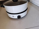 美的（Midea）电火锅 火锅专用锅3-4人 电锅一体家用多功能锅 一锅多用宿舍电煮锅 电热锅分体可拆 4L 【底座可当电磁盘】26easy501 实拍图