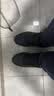 斯凯奇（Skechers）男鞋秋冬新品一脚蹬休闲鞋黑色商务鞋轻便软底运动户外健步鞋皮鞋 实拍图