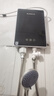 志高（CHIGO）即热式电热水器超薄小厨宝5500W变频恒温智能省电出租房家用洗澡免储水电热水龙头黑色 KBR-F60 实拍图