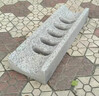 花岗岩S型路沿石芝麻灰路牙石弧形路缘石大理石道路仿形路平石 浅灰色 10*20 实拍图