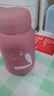 【京东物流送货上门】萌萌兔卡通水杯女牛奶玻璃杯创意便携杯子 粉色萌萌兔 330ml 1只 实拍图