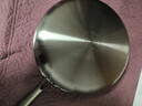 铿锵 316不锈钢平底锅家用无涂层煎锅煎蛋煎牛排烙饼锅燃气电磁炉通用 28cm无涂层煎锅【316无铆钉 实拍图