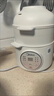美的（Midea）电炖锅电蒸锅 煮粥婴儿辅食锅专用炖汤盅煲汤锅熬粥炖盅1L白瓷隔水炖 蒸炖一体多功能锅MD-DZE1068 实拍图