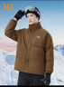 JEEP SPIRIT吉普棉服男加绒加厚保暖外套男士秋冬季高端工装棉衣男装棉袄上衣 实拍图
