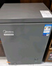 美的（Midea）100L单温家用冰柜减霜冷藏冷冻柜两用小冰柜一级能效节能冷柜小型冰箱BD/BC-100KMF(E)国家补贴 实拍图