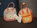 SHUKIKU儿童书包多功能迷你包防泼水双肩包户外旅游斜挎包手提桃子果汁 实拍图