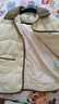 坦博尔轻薄饼干羽绒服女短款翻领保暖时尚韩版外套TD236266 黄油蜜 L 170/92A 实拍图