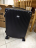 SOO行李箱小型登机箱男出差短途女旅行拉杆箱密码皮箱杯架黑色20英寸 实拍图