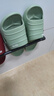 回力女士拖鞋居家防滑不臭脚浴室一字拖eva沙滩凉拖鞋0396 浅绿 40-41 实拍图